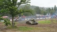 tankový den v Lešanech