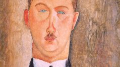 Amedeo Modigliani - Dr. Brabander (1918, olej na plátně)