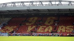 Fanoušci Liverpoolu připravili choreo na počest obětí tragédie ze stadionu Hillsborough