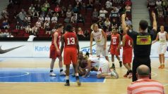 České basketbalistky vybojovaly na turnaji proti Kanaďankám třetí výhru