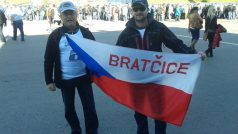 Otec a syn Práškovi vyrazili za českými piloty z Bratčic až do rakouškého Štýrska