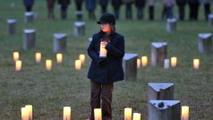 Pietní shromáždění k uctění památky obětí nacistického koncentračního tábora Osvětim u příležitosti 70. výročí jeho osvobození