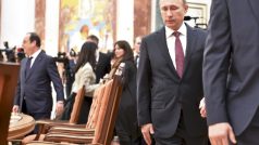 Mírová jednání v Minsku. Ruský prezident Vladimir Putin