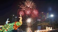 Oslavy nového lunárního roku v Singapuru