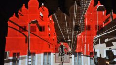 Videomapping na Staroměstském náměstí. Projekci k oslavám výročí Pražského povstání připravil Český rozhlas