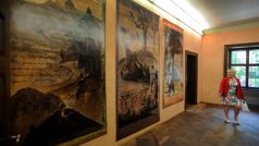 Výstavní síň Emila Filly na zámku v Peruci na Lounsku se po čtyřech letech opět otevřela veřejnosti