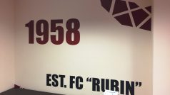 Rok založení fotbalového Rubinu Kazaň