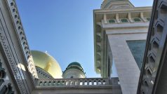 Nová chrámová mešita v Moskvě