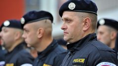 Odjezd českých policistů do Maďarska