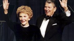 Bývalá první dáma USA Nancy Reaganová