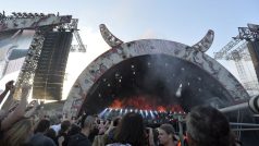 Australská kapela AC/DC vystoupila v Praze