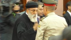 K posvátnému měsíci přišli muslimům poblahopřát i zástupci koptské církve a armády