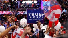 Trump v Clevelandu oficiálně přijal stranickou nominaci do boje o Bílý dům
