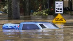 Podle meteorologů zasáhla Louisianu tisíciletá voda