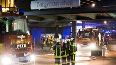 Požár nemocnice v Bochumi