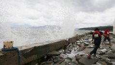 Tajfun Nock řádil na Filipínách