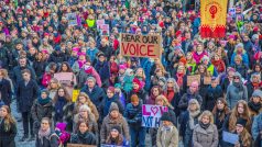 Ženy po celém světě pochodovaly za svá práva - Oslo