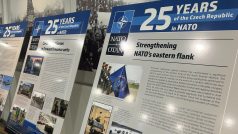 Výstava k 25 letům vstupu Česka do NATO ve Vilniusu