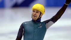 Olympijský vítěz v rychlobruslení na krátké dráze Steven Bradbury