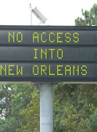 Do New Orleansu cesta uzavřená