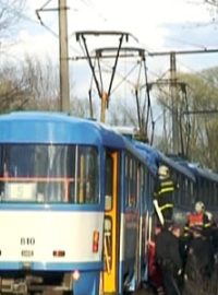 Tragická srážka tramvají v Ostravě