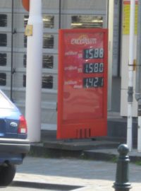 Ceny pohonných hmot v Belgii