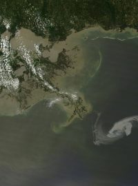 Ropná skvrna zasáhla pobřeží Spojených států