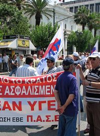 Řeková protestují