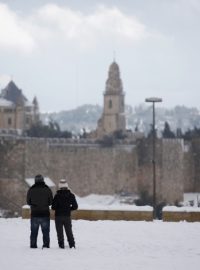 Sněhu v Jeruzalémě bylo podle meteorologů nejvíce za posledních 134 let