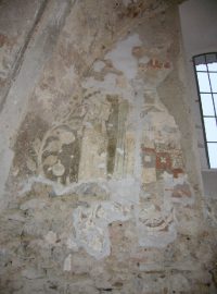 Kostel sv. Havla v Ralsku - fresky vrstva kolem roku 1300