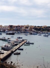 Lampedusa, přístav