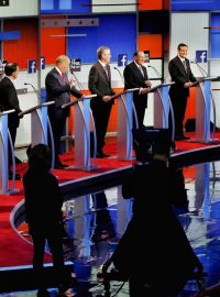 První debata republikánských kandidátů na amerického prezidenta
