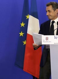Vůdce republikánů a exprezident Nicolas Sarkozy