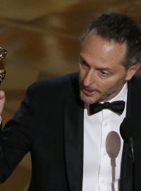Emmanuel Lubezki děkuje za udělení Osacra za nejlepší kameru pro film Revenant Zmrtvýchvstání