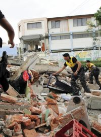 Otřesy v Ekvádoru měly sílu7,8 stupně