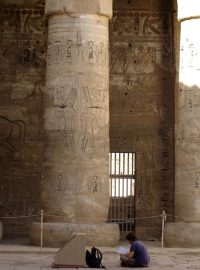 Zádušní chrám Ramesse III. v Madínat Habu