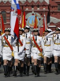 V Moskvě se konala vojenská přehlídky k 71. výročí vítězství ve druhé světové válce