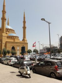 Mešita na náměstí Mučedníků v Bejrútu
