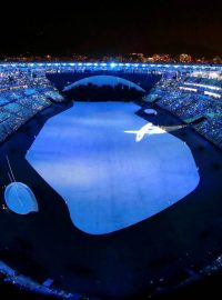 Stadion Maracaná těsně před zahájením reuters