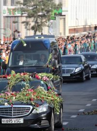 Pohřeb prezidenta Uzbekistánu Islama Karimova
