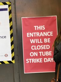 Stávka londýnského metra
