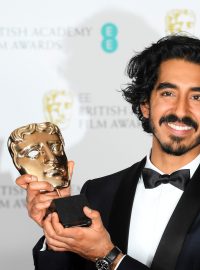 Dev Patel na udílení cen BAFTA 2017