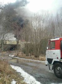 Exploze ve strojírnách v Poličce