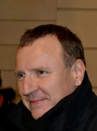 Ředitel TVP Jacek Kurski na smolenské měsíčnici v prosinci 2016