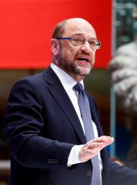 Sociálnědemokratický kandidát na německého kancléře Martin Schulz.
