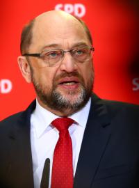 Předseda sociálních demokratů (SPD) Martin Schulz