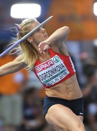 Nikola Ogrodníková vyhrála stříbro hodem dlouhým 61,85 metru