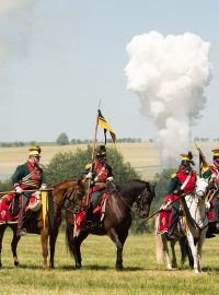 Vzpomínková akce na největší vojenské střetnutí na českém území, prusko-rakouskou bitvu na Chlumu u Hradce Králové v roce 1866