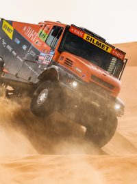 Martin Macík živí na letošním Dakaru v kategorii kamionů naději na pódiové umístění