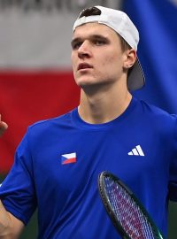 Český tenista Jakub Menšík
